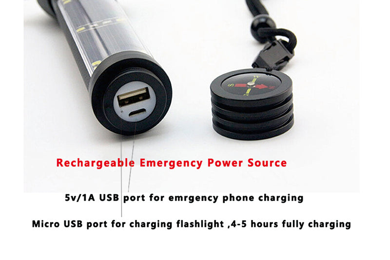 Rechargeable Multi-function Emergency Torch Lights
