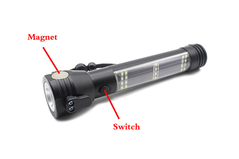 Rechargeable Multi-function Emergency Torch Lights