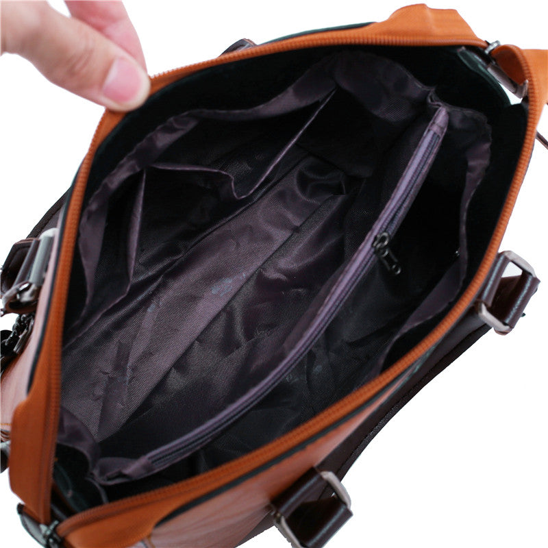 Luxury Leather Bag Set