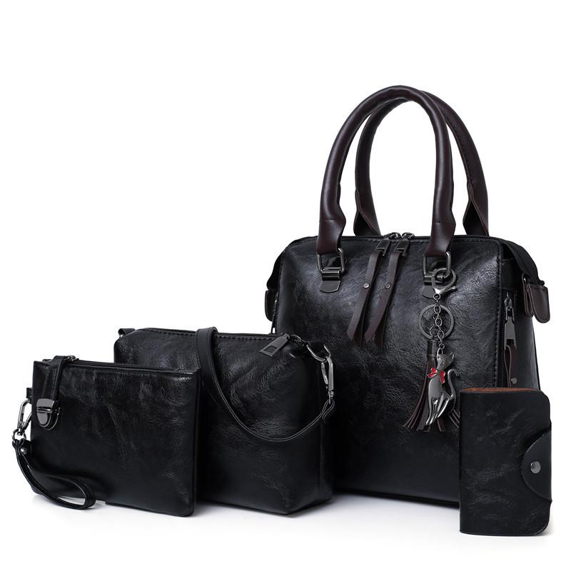 Luxury Leather Bag Set